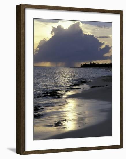 Rouge Beach on St. Martin, Caribbean-Robin Hill-Framed Photographic Print