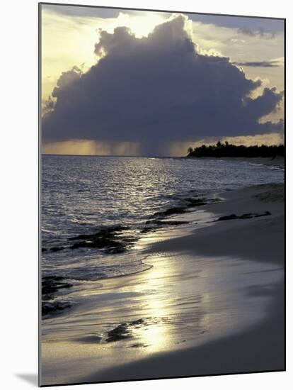 Rouge Beach on St. Martin, Caribbean-Robin Hill-Mounted Photographic Print