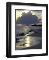 Rouge Beach on St. Martin, Caribbean-Robin Hill-Framed Photographic Print