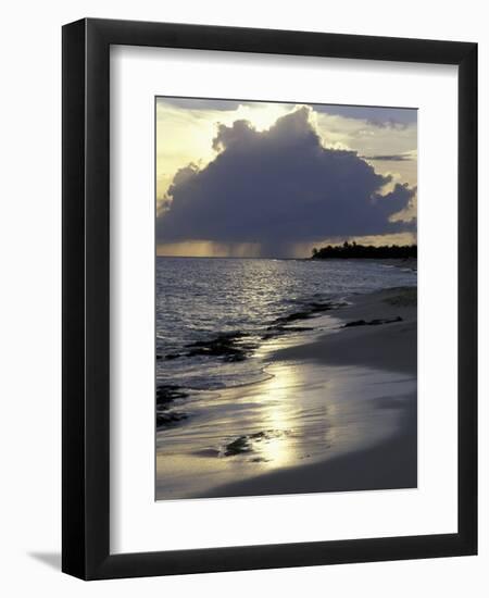 Rouge Beach on St. Martin, Caribbean-Robin Hill-Framed Photographic Print