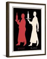 Rouge & Blanc-null-Framed Giclee Print