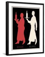 Rouge & Blanc-null-Framed Giclee Print