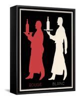 Rouge & Blanc-null-Framed Stretched Canvas