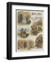 Rouge Et Noir, or Black Wins, Extracts from Miss Pettifer's Diary-null-Framed Giclee Print
