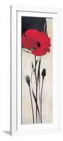 Rouge Floral 1-Ivo-Framed Premium Giclee Print