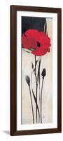Rouge Floral 1-Ivo-Framed Premium Giclee Print