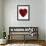 Rouge Heart-Natasha Wescoat-Framed Giclee Print displayed on a wall