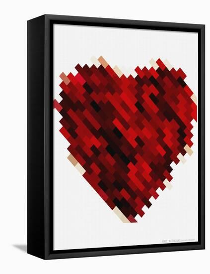 Rouge Heart-Natasha Wescoat-Framed Stretched Canvas