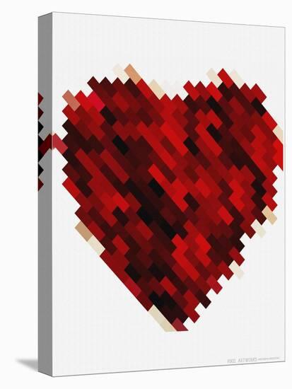 Rouge Heart-Natasha Wescoat-Stretched Canvas