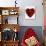 Rouge Heart-Natasha Wescoat-Giclee Print displayed on a wall