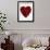 Rouge Heart-Natasha Wescoat-Framed Premium Giclee Print displayed on a wall