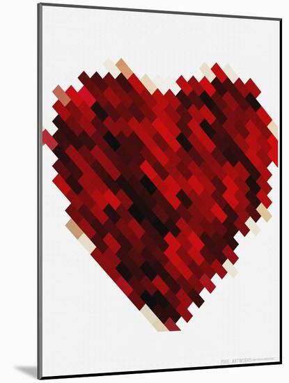 Rouge Heart-Natasha Wescoat-Mounted Giclee Print