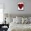 Rouge Heart-Natasha Wescoat-Framed Stretched Canvas displayed on a wall