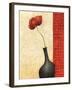 Rouge II-Delphine Corbin-Framed Art Print