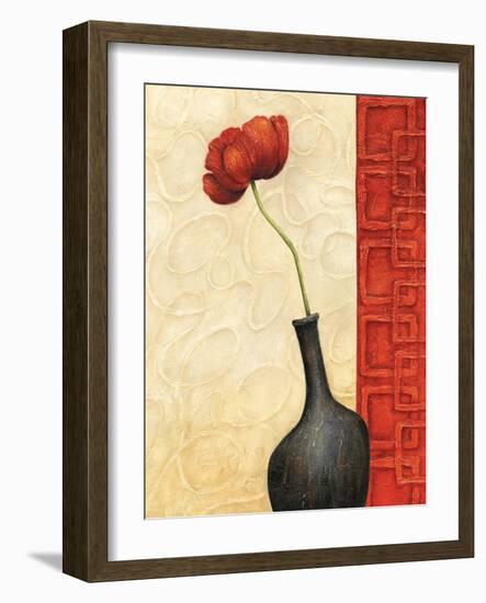 Rouge II-Delphine Corbin-Framed Art Print