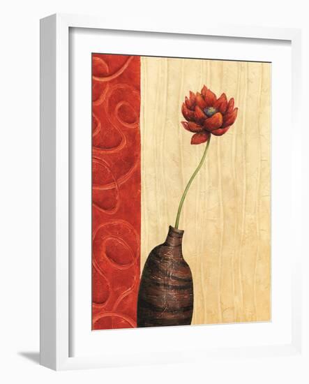 Rouge III-Delphine Corbin-Framed Art Print