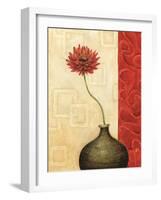 Rouge IV-Delphine Corbin-Framed Art Print