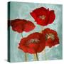 Rouge Pavots I-Lanie Loreth-Stretched Canvas