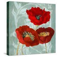 Rouge Pavots II-Lanie Loreth-Stretched Canvas