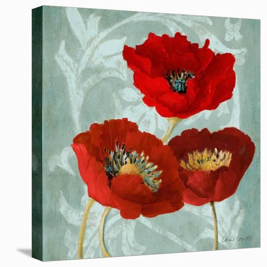 Rouge Pavots II-Lanie Loreth-Stretched Canvas