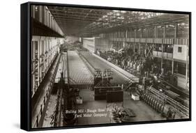 Rouge Steel Plant, Ford-null-Framed Stretched Canvas