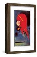 Rouge-Wassily Kandinsky-Framed Premium Giclee Print