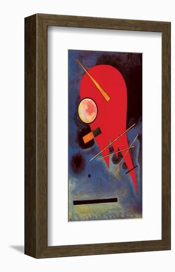 Rouge-Wassily Kandinsky-Framed Premium Giclee Print