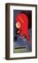 Rouge-Wassily Kandinsky-Framed Premium Giclee Print