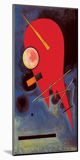 Rouge-Wassily Kandinsky-Mounted Premium Giclee Print