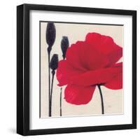 Rouge-Ivo-Framed Art Print