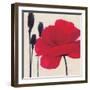 Rouge-Ivo-Framed Art Print