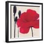 Rouge-Ivo-Framed Art Print