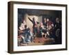 Rouget De Lisle (1760-1836) Singing the Marseillaise at the Home of Dietrich, Mayor of Strasbourg-Isidore Pils-Framed Giclee Print