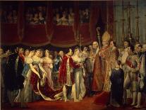 The Marriage Ceremony of Napoleon I and Archduchess Marie-Louis on 2nd April 1810-Rouget-Stretched Canvas