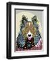 Rough Collie-Lanre Adefioye-Framed Giclee Print