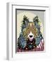 Rough Collie-Lanre Adefioye-Framed Giclee Print