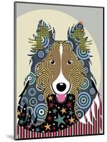 Rough Collie-Lanre Adefioye-Mounted Giclee Print