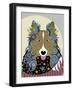 Rough Collie-Lanre Adefioye-Framed Giclee Print