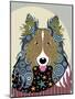 Rough Collie-Lanre Adefioye-Mounted Giclee Print