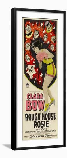 ROUGH HOUSE ROSIE, center: Clara Bow, 1927.-null-Framed Art Print