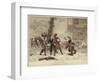 Rough Play-Eugene Alexis Girardet-Framed Giclee Print