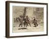 Rough Play-Eugene Alexis Girardet-Framed Giclee Print