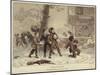 Rough Play-Eugene Alexis Girardet-Mounted Giclee Print