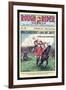 Rough Rider Weekly: King of the Wild West's Long Dry Drive-Ned Taylor-Framed Art Print