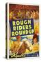 ROUGH RIDERS ROUND-UP, Roy Rogers, Trigger, Lynne Roberts [aka Mary Hart], 1939-null-Stretched Canvas