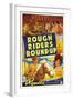 ROUGH RIDERS ROUND-UP, Roy Rogers, Trigger, Lynne Roberts [aka Mary Hart], 1939-null-Framed Art Print