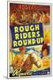 ROUGH RIDERS ROUND-UP, Roy Rogers, Trigger, Lynne Roberts [aka Mary Hart], 1939-null-Mounted Art Print