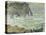 Rough Sea at Etretat, 1883-Claude Monet-Stretched Canvas