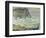 Rough Sea at Etretat, 1883-Claude Monet-Framed Giclee Print