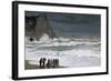 Rough Sea at Etretat-Claude Monet-Framed Art Print